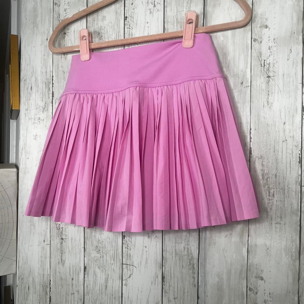 Aerie Offline Pink Pleated Skort Medium